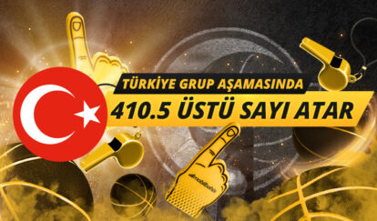 Türkiye grup aşamasında 410.5 üstü sayı yapar. megablog